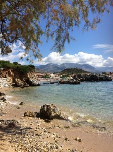 150911 - View to Stoupa Main Beach